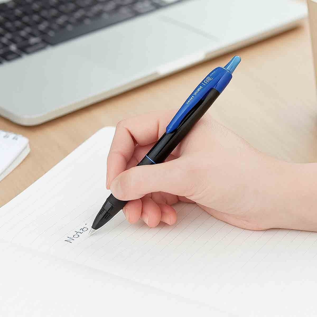 يوني بول مجموعة 3 أقلام رولربول سينيغو بالحبر الجل 0.7 ملم القابل للسحب