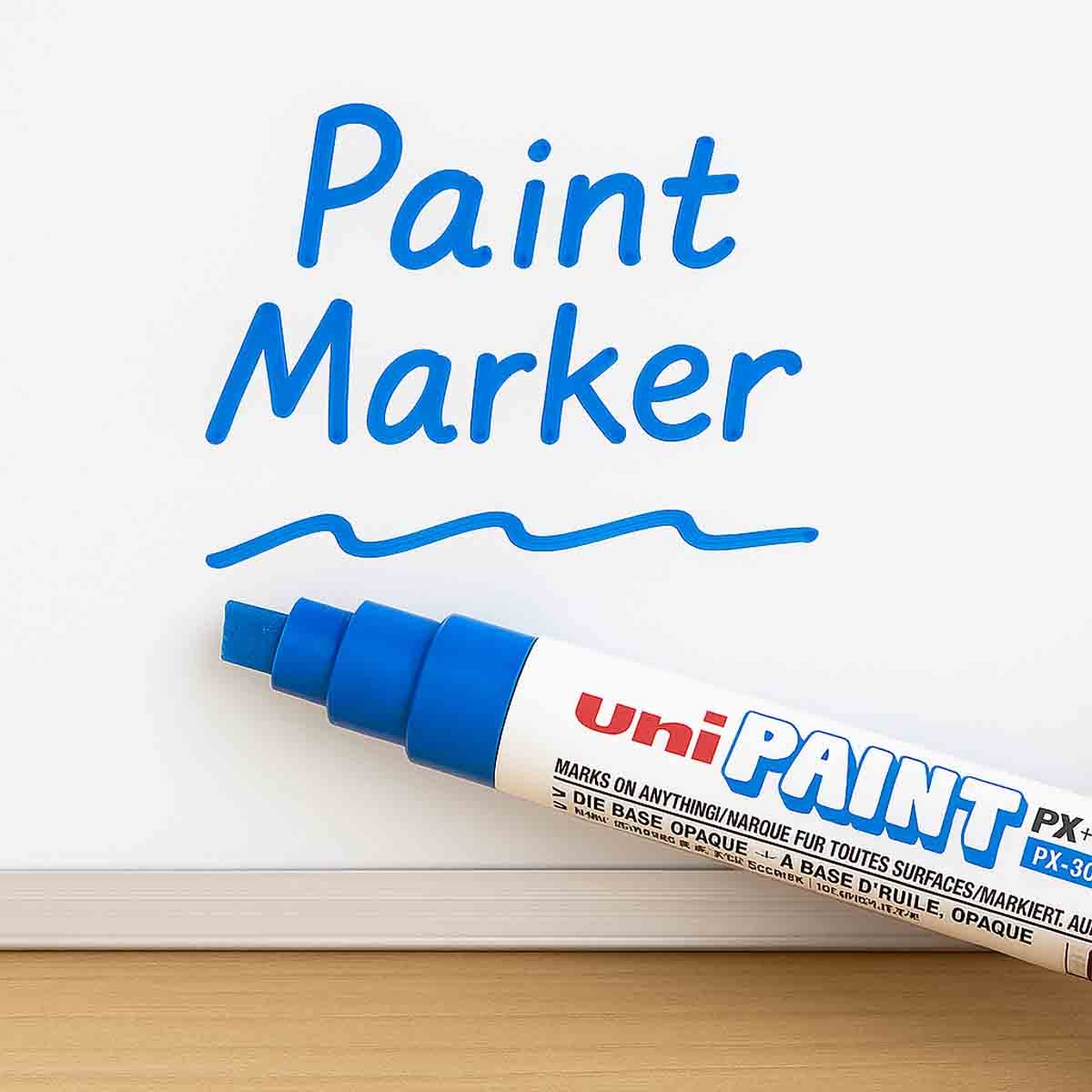 يوني بول قلم تلوين أزرق برأس رصاص