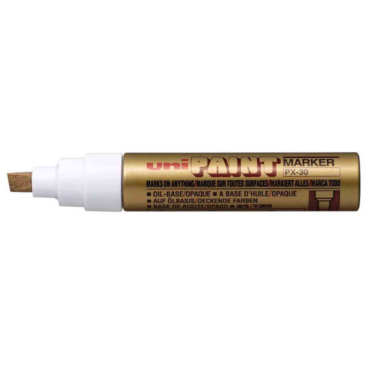 يوني بول قلم تلوين ذهبي برأس رصاص