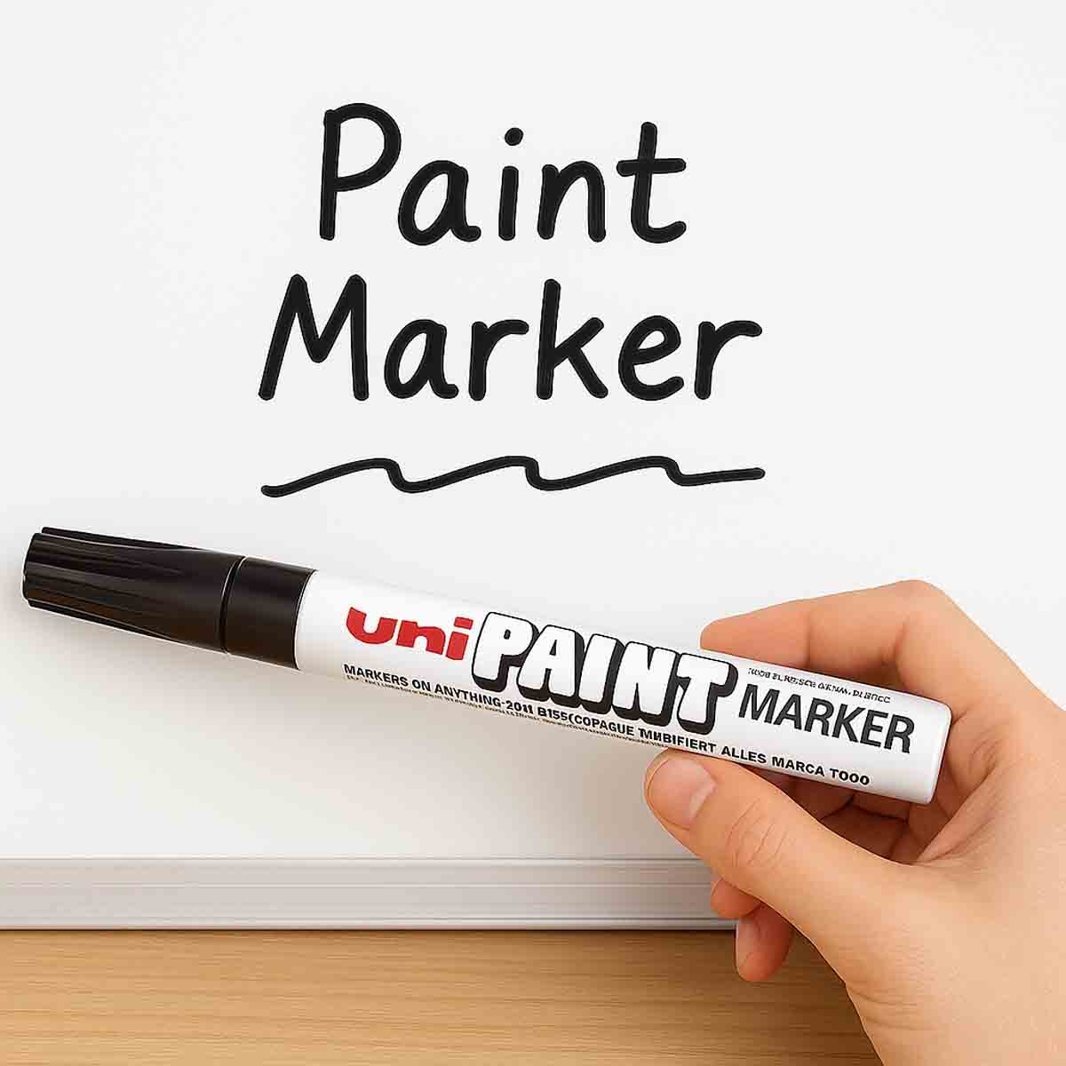 يوني بول قلم تلوين برأس رصاص أسود MI-PX20-01BK