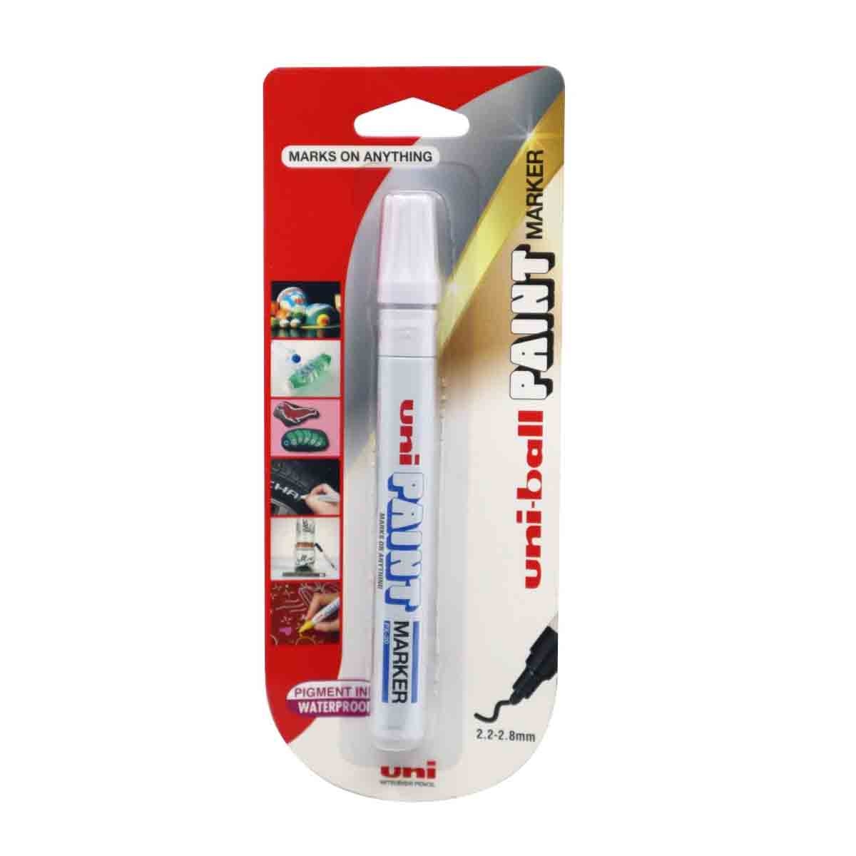 يوني بول قلم تلوين أبيض برأس رصاص