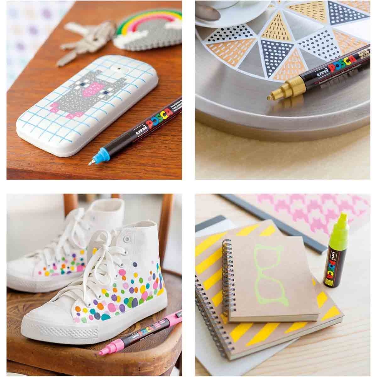 يوني بوسكا مجموعة 16 قلم تلوين برأس رصاص PC-5M