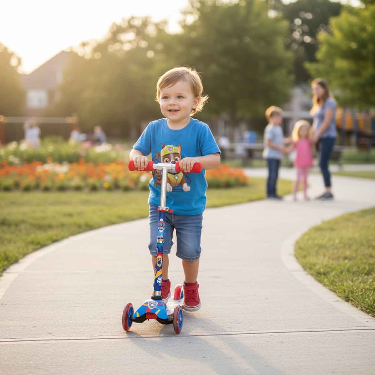 نيكيلوديون باو باترول سكوتر بعجلتين للأولاد، 3-4 سنوات