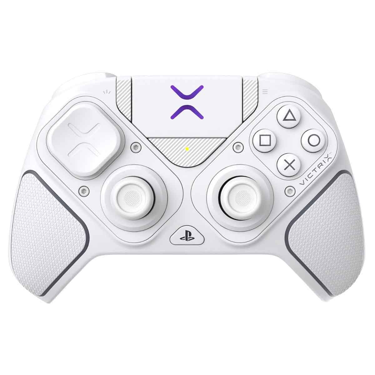 فيكتركس أبيض وحدة تحكم ألعاب لاسلكية برو بي إف جي ريلودد