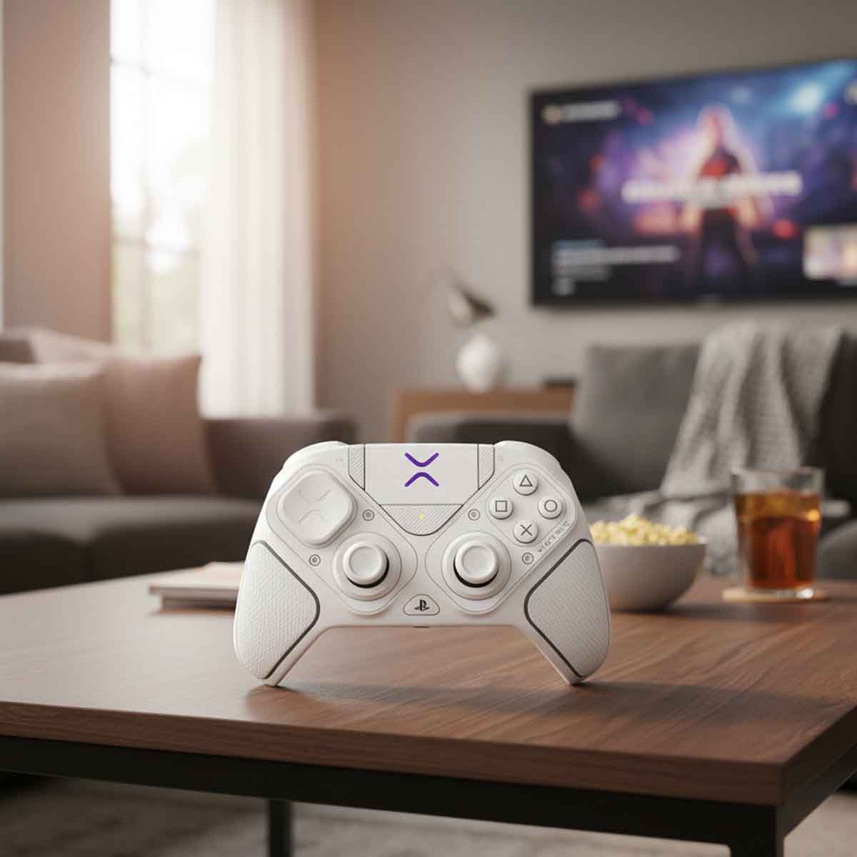 فيكتركس أسود وحدة تحكم ألعاب لاسلكية برو بي إف جي ريلودد