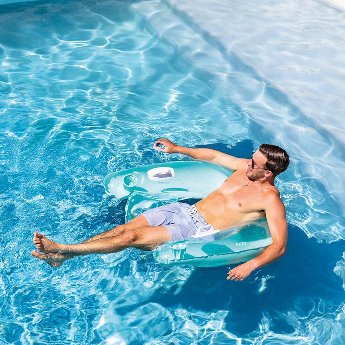 إنتكس عوامة جلوس قابلة للنفخ متنوعة للجنسين، 8-10 سنوات