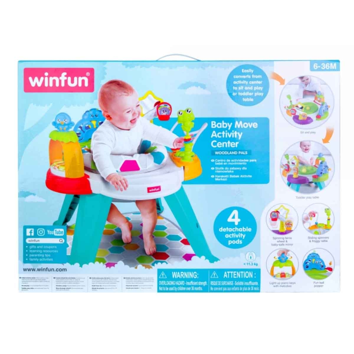 وين فن مركز نشاط بيبي موف للأطفال عمر 0-2 سنوات