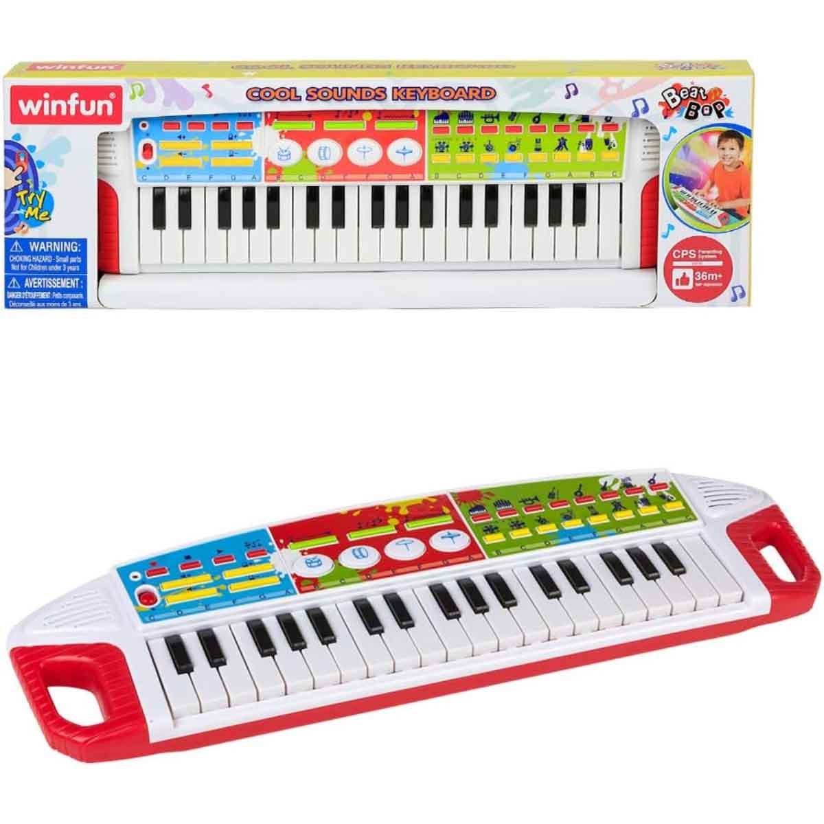 وين فن لوحة مفاتيح كول ساوندز للأطفال عمر 0-2 سنوات