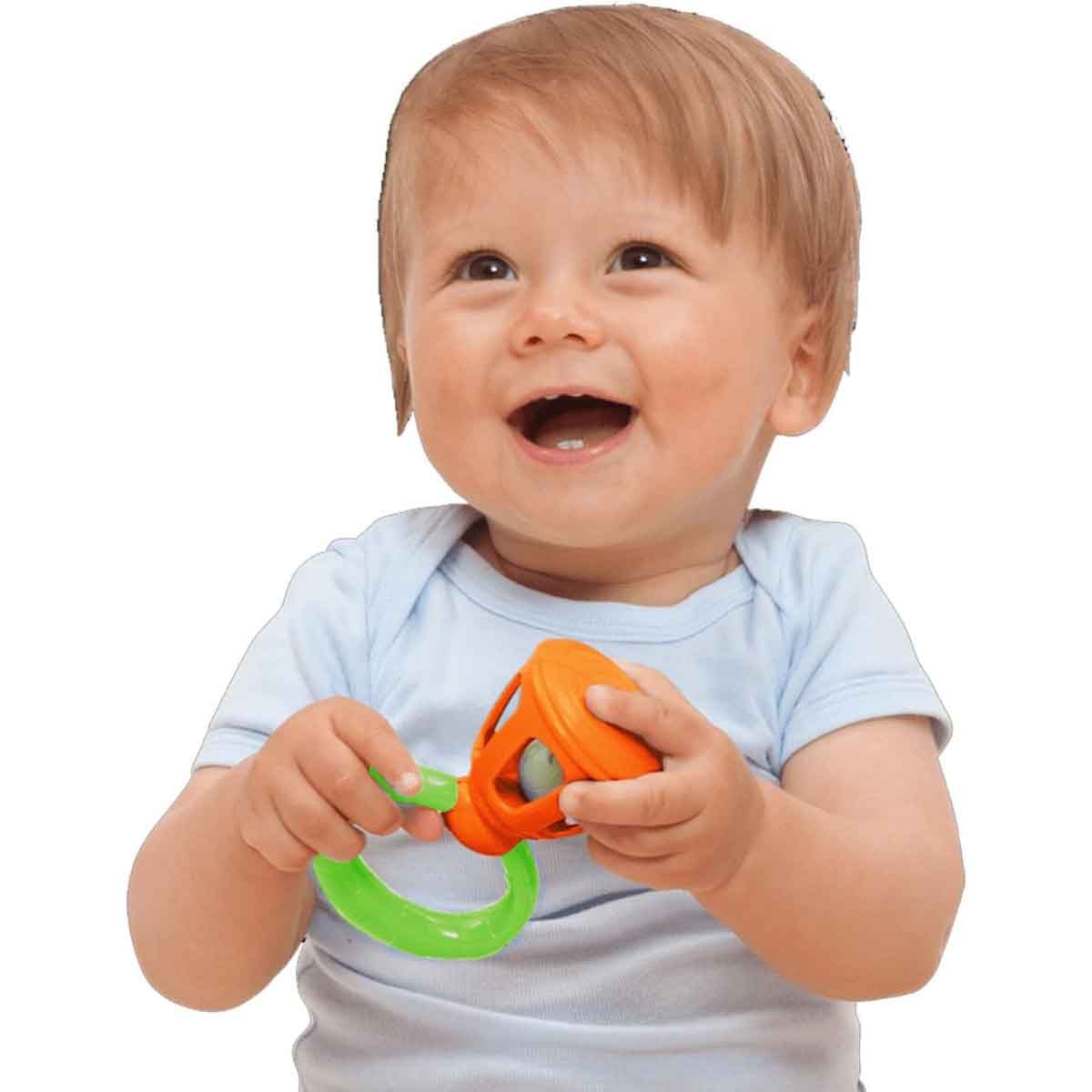 وين فن مجموعة ألعاب راتل للأطفال عمر 0-2 سنوات