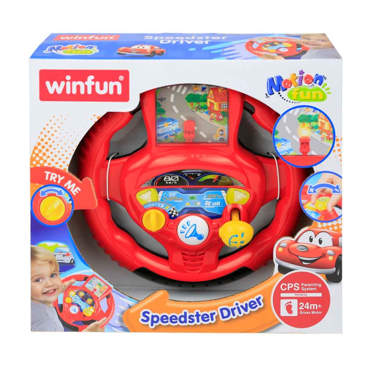 وين فن مقود سبيدستر درايفر للأطفال عمر 0-2 سنوات