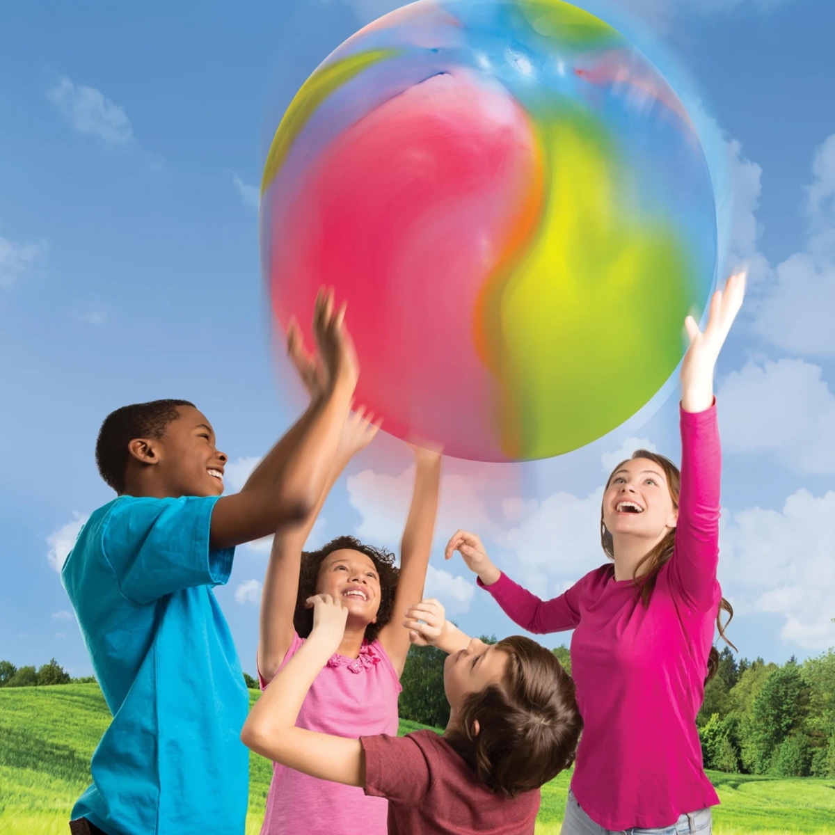 وابل كرة فقاعية غروفي متنوعة للجنسين، 5-7 سنوات