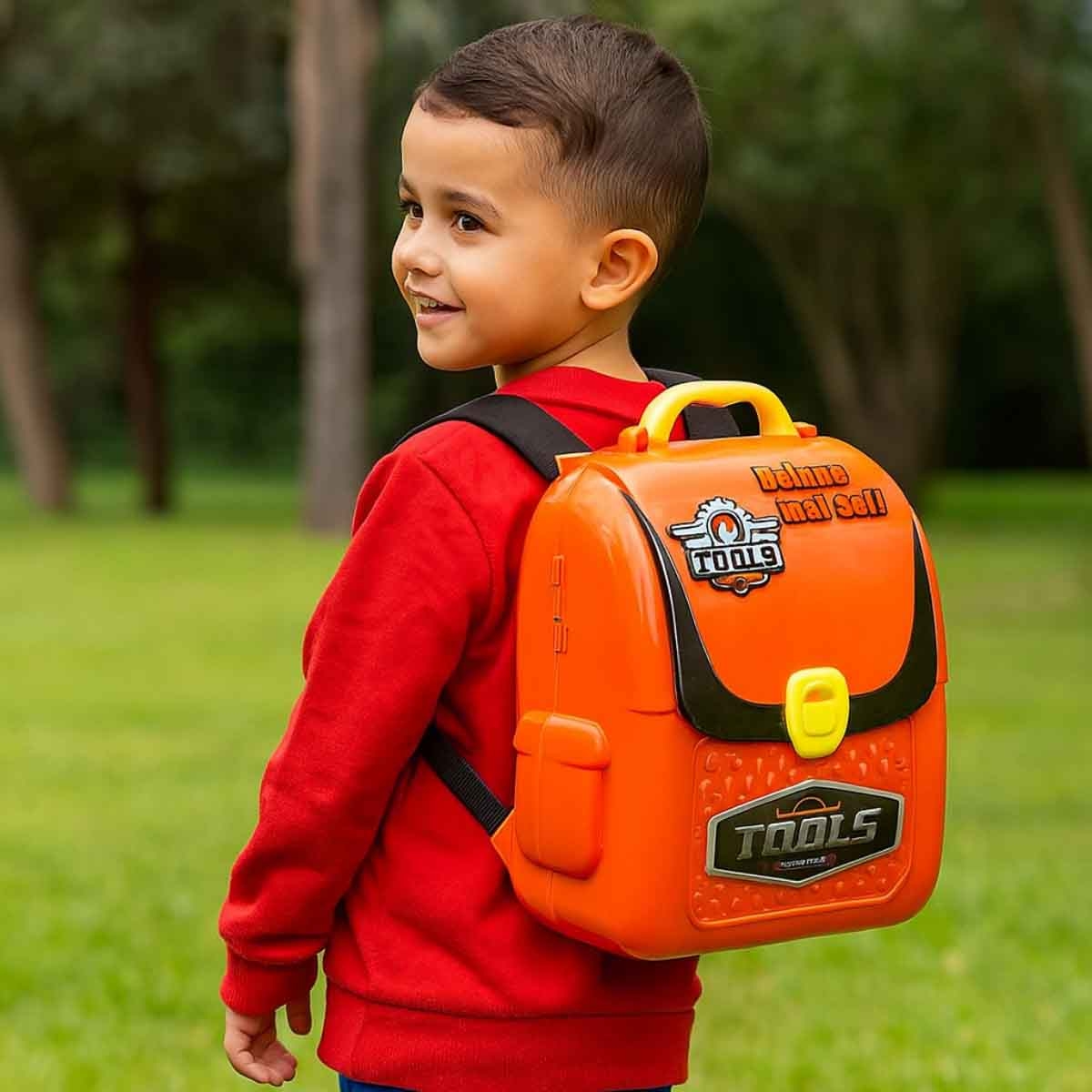 شيونغ تشينغ حقيبة أدوات ديلوكس 2 في 1 للجنسين 3-4 سنوات