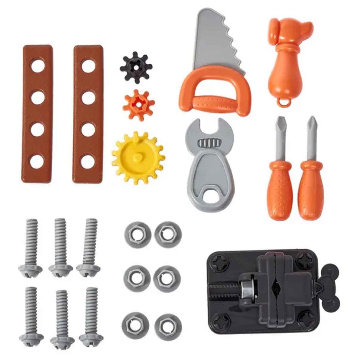 شيونغ تشينغ مجموعة أدوات ديلوكس مع حقيبة 3 في 1 للبنات 3-4 سنوات