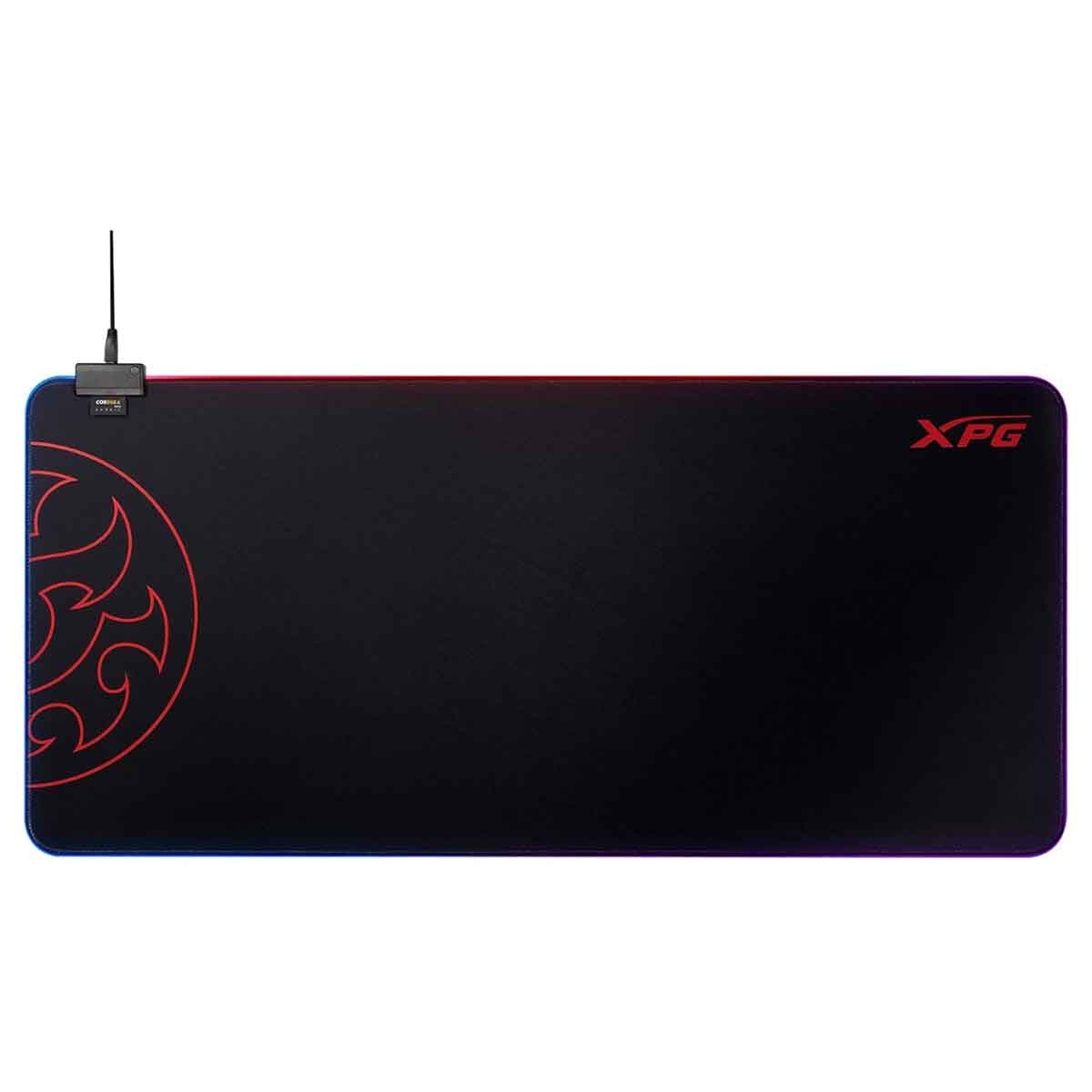 إكس بي جي بساط ماوس ألعاب Battleground XL Prime بإضاءة RGB مزدوجة المنطقة