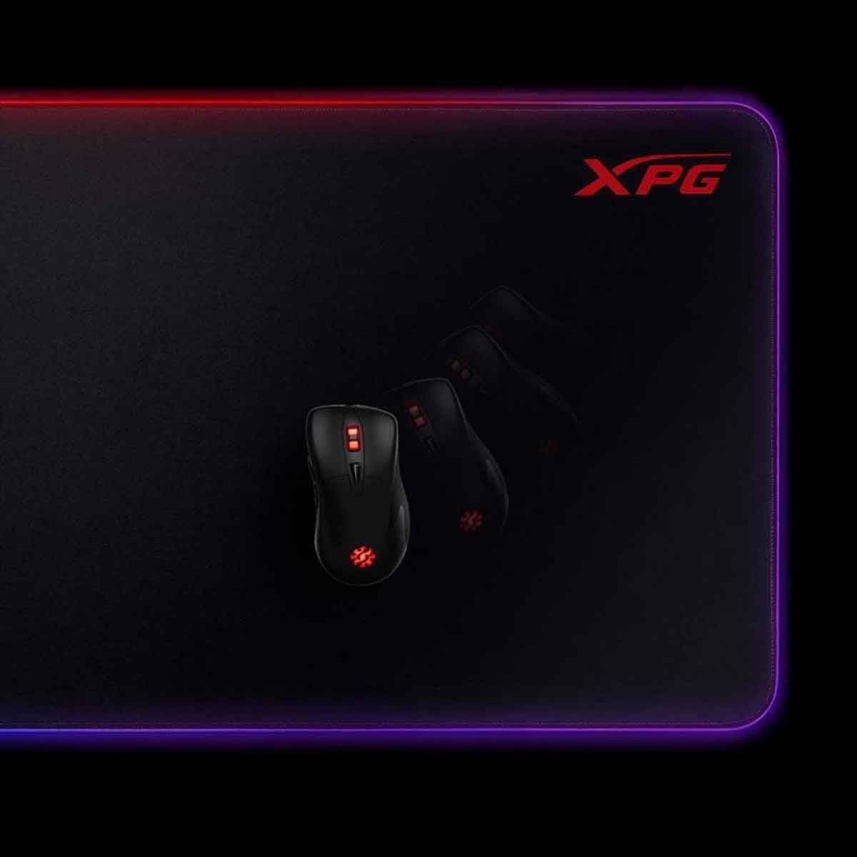 إكس بي جي بساط ماوس ألعاب Battleground XL Prime بإضاءة RGB مزدوجة المنطقة