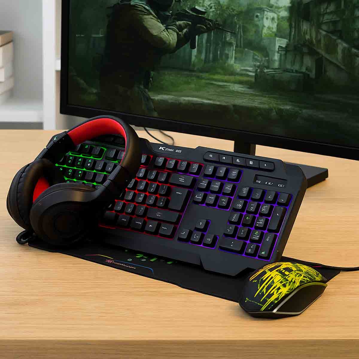 إكسترايك مي مجموعة ألعاب سلكية 4 في 1، مجموعة من 4 موديل CMX-415-EN