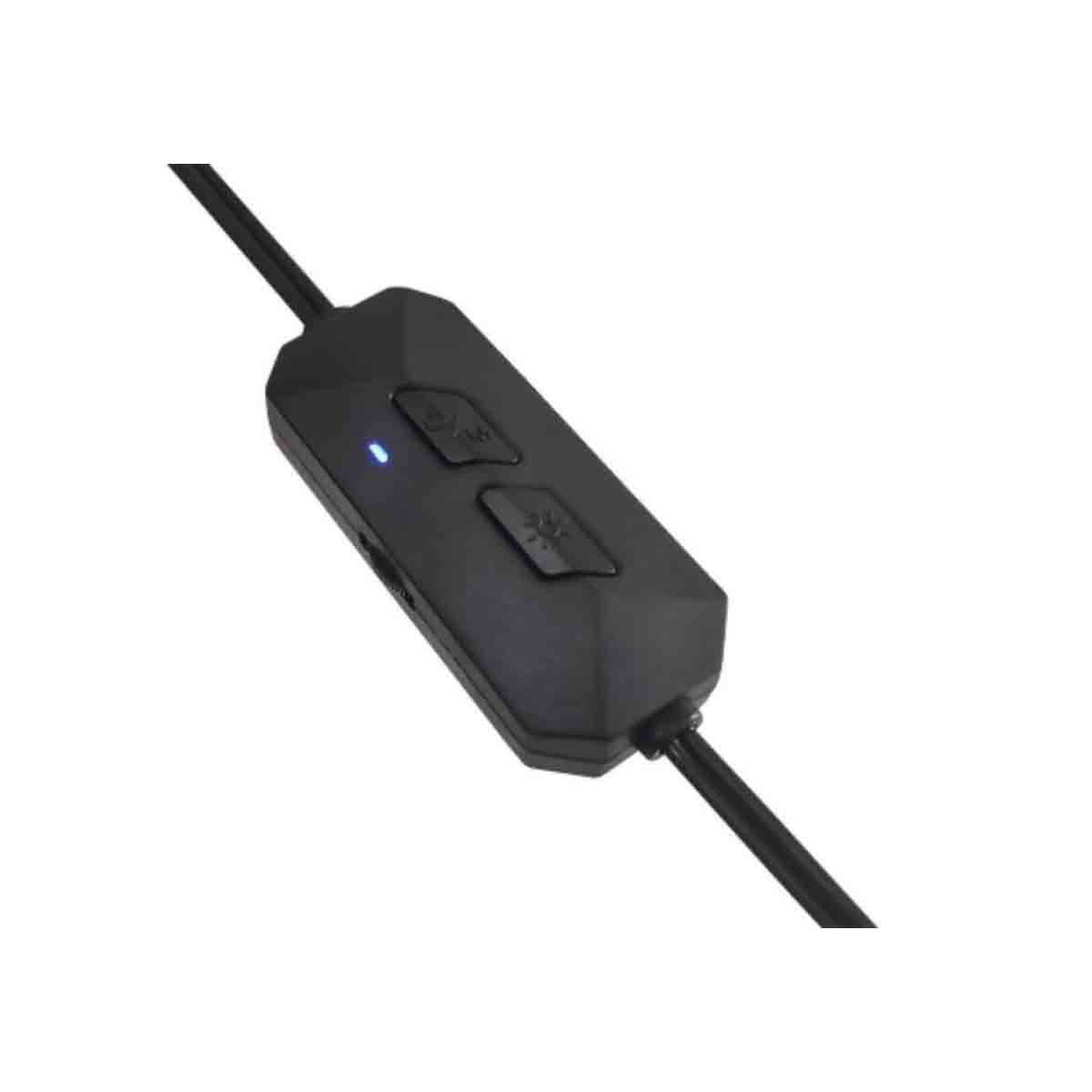 إكسترايك مي سماعات ألعاب بلوتوث مزودة بإضاءة RGB بقوة 6 واط ومنفذ 3.5 ملم، مجموعة من 2 موديل SK-503