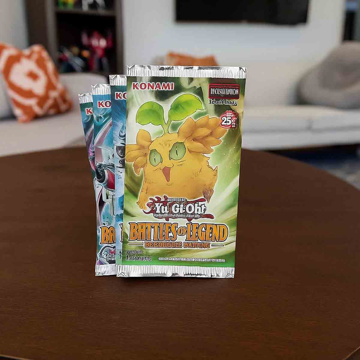 يوغي أوه! مجموعة تعزيزية أسطورية: انتقام الوحوش، لعبة بطاقات تداول متنوعة للجنسين، من عمر 5 إلى 7 سنوات